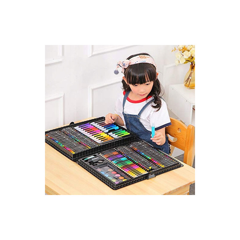 Zestaw Artystyczny do Malowania Walizka 168 Elementów