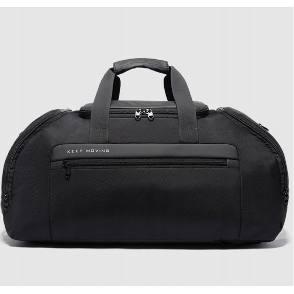 Torba Sportowa Podróżna Plecak 2w1 45L Czarny Torba Sportowa Podróżna Plecak 2w1 45L Czarny