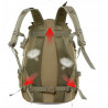 Plecak Wojskowy 25L Taktyczny Militarny Survival Czarny (i095)