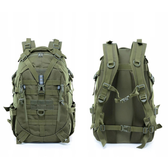 Plecak Wojskowy 25L Taktyczny Militarny Survival Khaki Plecak Wojskowy 25L Taktyczny Militarny Survival Khaki
