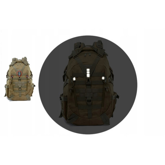 Plecak Wojskowy 25L Taktyczny Militarny Survival Khaki Plecak Wojskowy 25L Taktyczny Militarny Survival Khaki