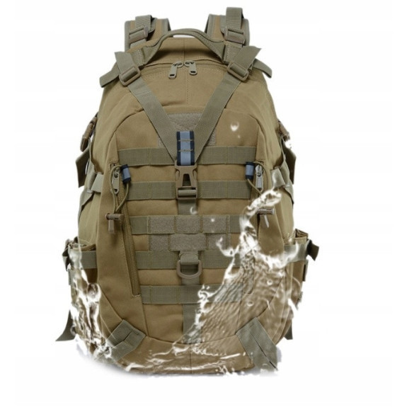 Plecak Wojskowy 25L Taktyczny Militarny Survival Khaki Plecak Wojskowy 25L Taktyczny Militarny Survival Khaki