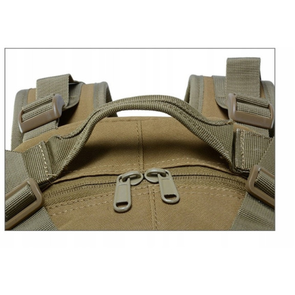 Plecak Wojskowy 25L Taktyczny Militarny Survival Khaki Plecak Wojskowy 25L Taktyczny Militarny Survival Khaki
