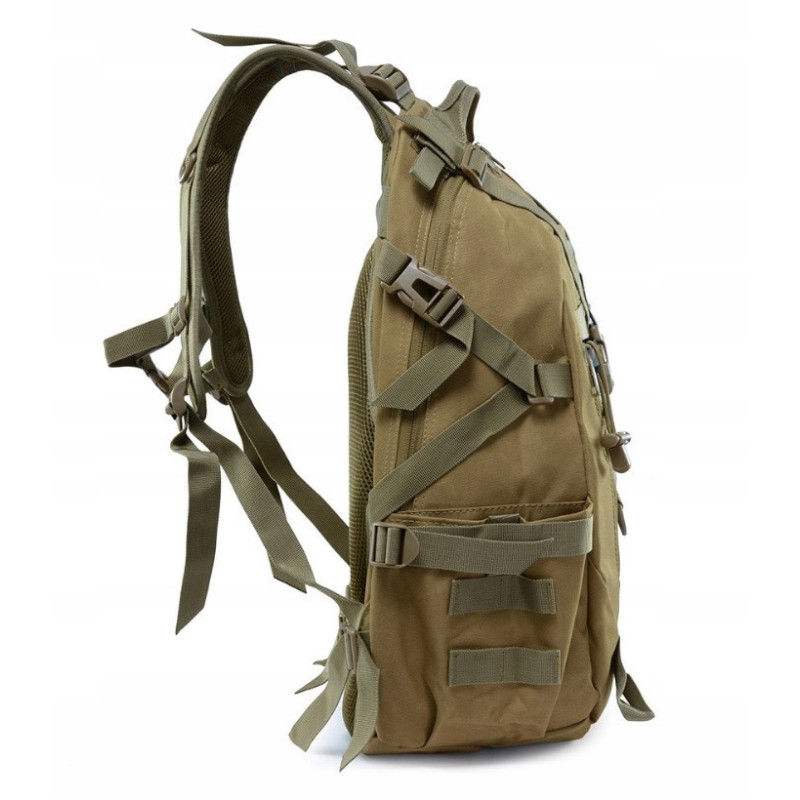 Plecak Wojskowy 25L Taktyczny Militarny Survival Khaki