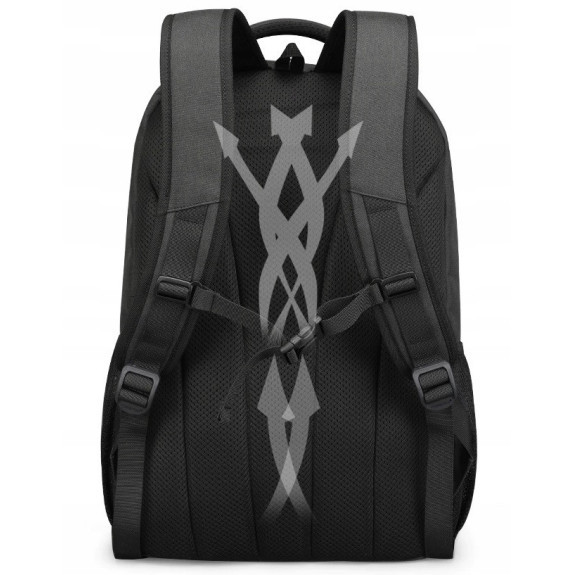 Odblaskowy Plecak na laptopa 15.6" USB Wodoodporny