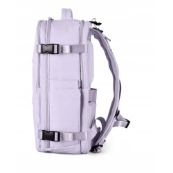 Miejski Plecak na Laptopa 15.6" Bagaż Podręczny z USB Fioletowy T102
