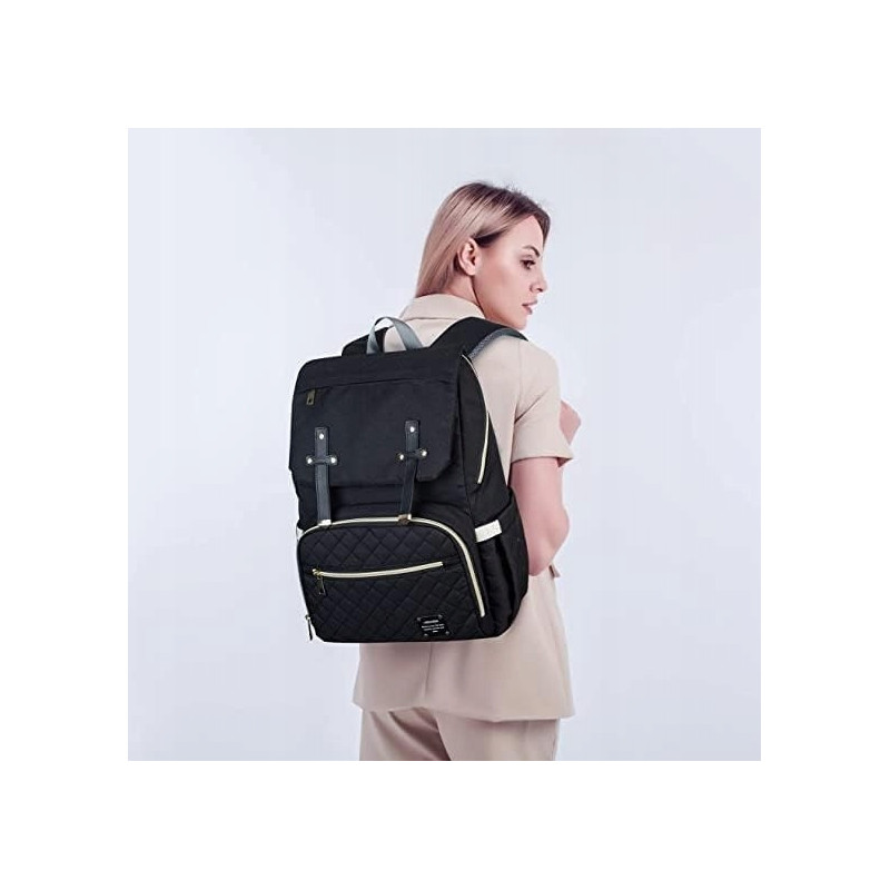 Plecak miejski torba mamy do wózka organizer 3w1 usb (T119)