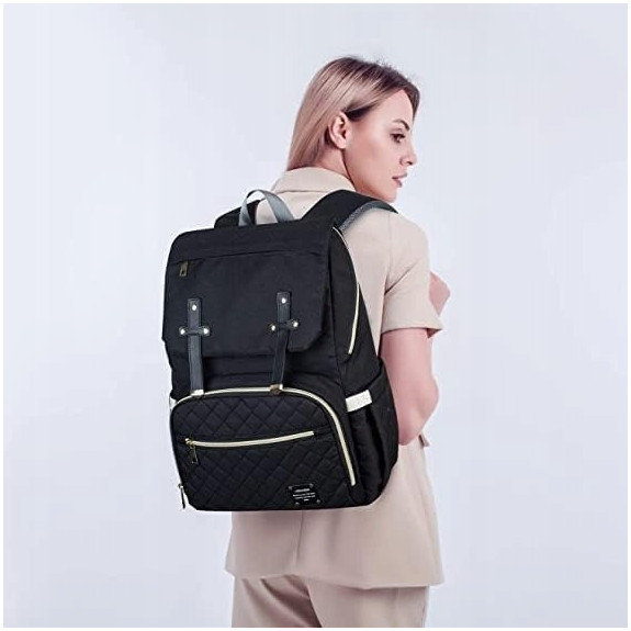 Plecak miejski torba mamy do wózka organizer 3w1 usb (T119)