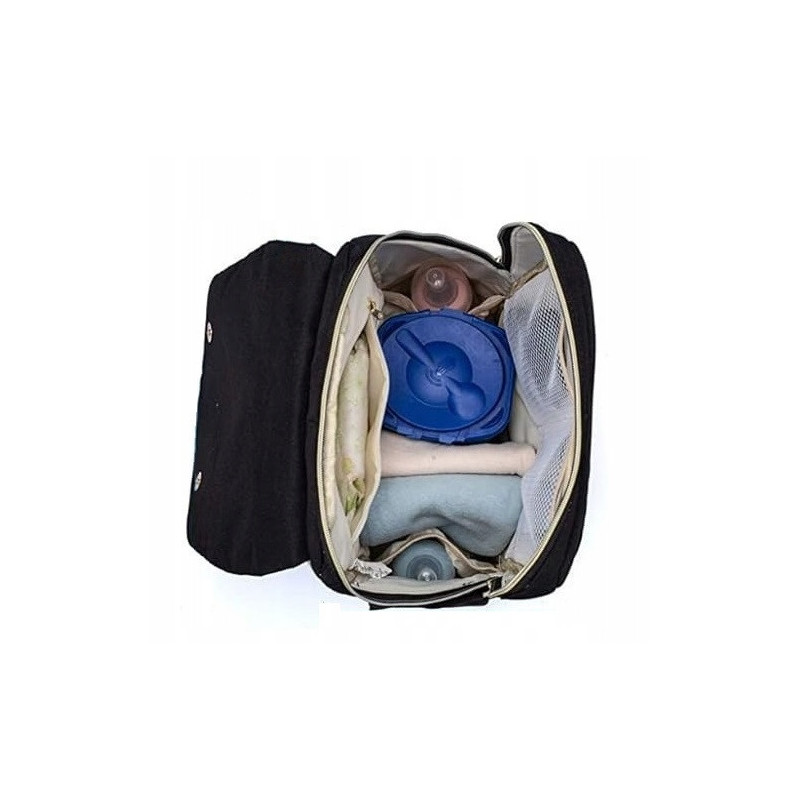 Plecak miejski torba mamy do wózka organizer 3w1 usb (T119)