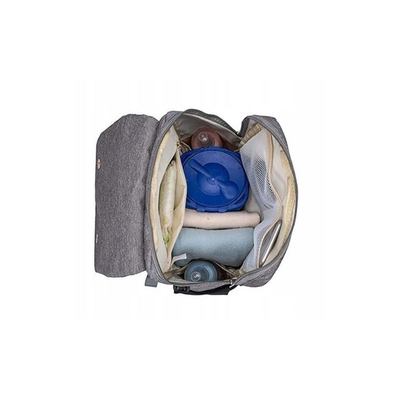 Plecak miejski torba mamy do wózka organizer 3w1 usb (T119)