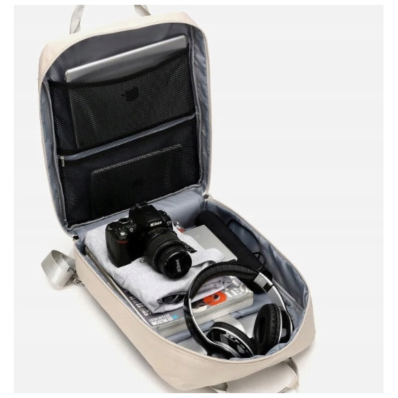 Wielofunkcyjny plecak wodoodporny na laptopa z portem USB - Czarny (T108)