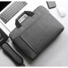 Wodoodporna torba miejska na laptopa 15,6" - Szara (T124)