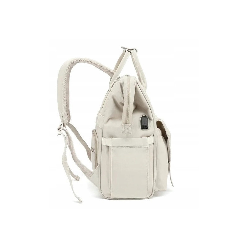 Wodoodporny czarny plecak podróżny do wózka z USB 20L (T120)