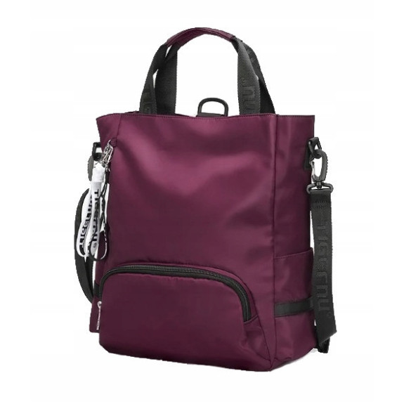Torba Plecak 2w1 na Laptopa do 14,1" Bordowa – Nowoczesna i Wodoodporna (T116) Torba Plecak 2w1 na Laptopa do 14,1" Bordowa – Nowoczesna i Wodoodporna (T116)
