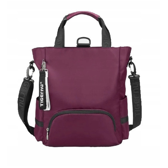 Torba Plecak 2w1 na Laptopa do 14,1" Bordowa – Nowoczesna i Wodoodporna (T116) Torba Plecak 2w1 na Laptopa do 14,1" Bordowa – Nowoczesna i Wodoodporna (T116)