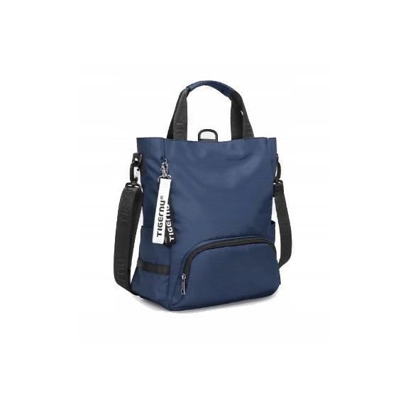 Torba Plecak 2w1 na Laptopa do 14,1" Granatowa – Nowoczesna i Wodoodporna (T116)