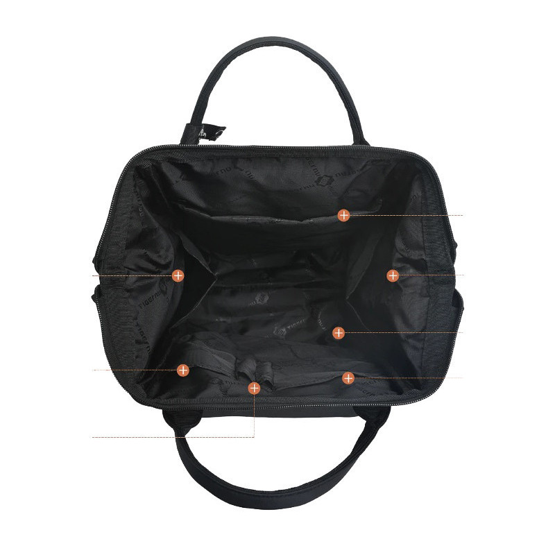 Wielofunkcyjny Plecak Torba na Laptopa 15,6" Granatowy – Solidny i Wodoodporny (T115)