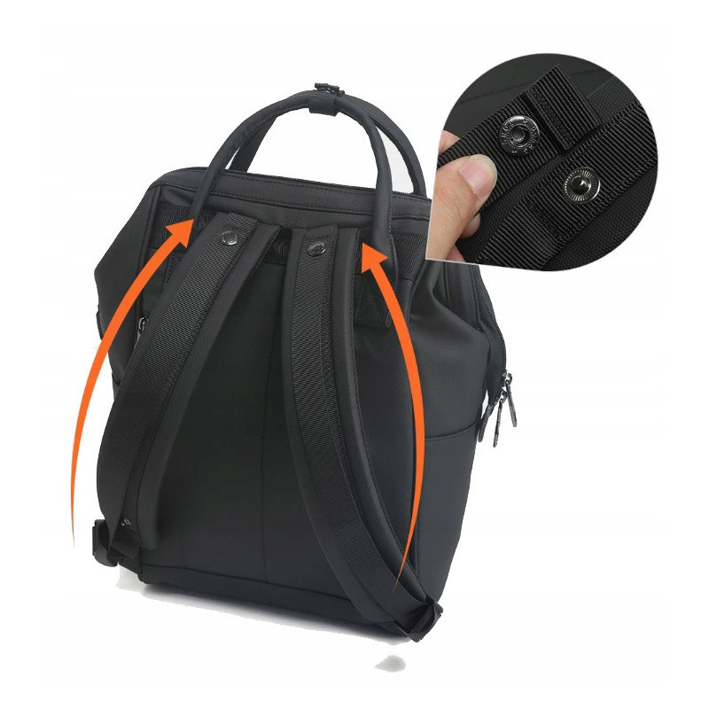 Wielofunkcyjny Plecak Torba na Laptopa 15,6" Granatowy – Solidny i Wodoodporny (T115)