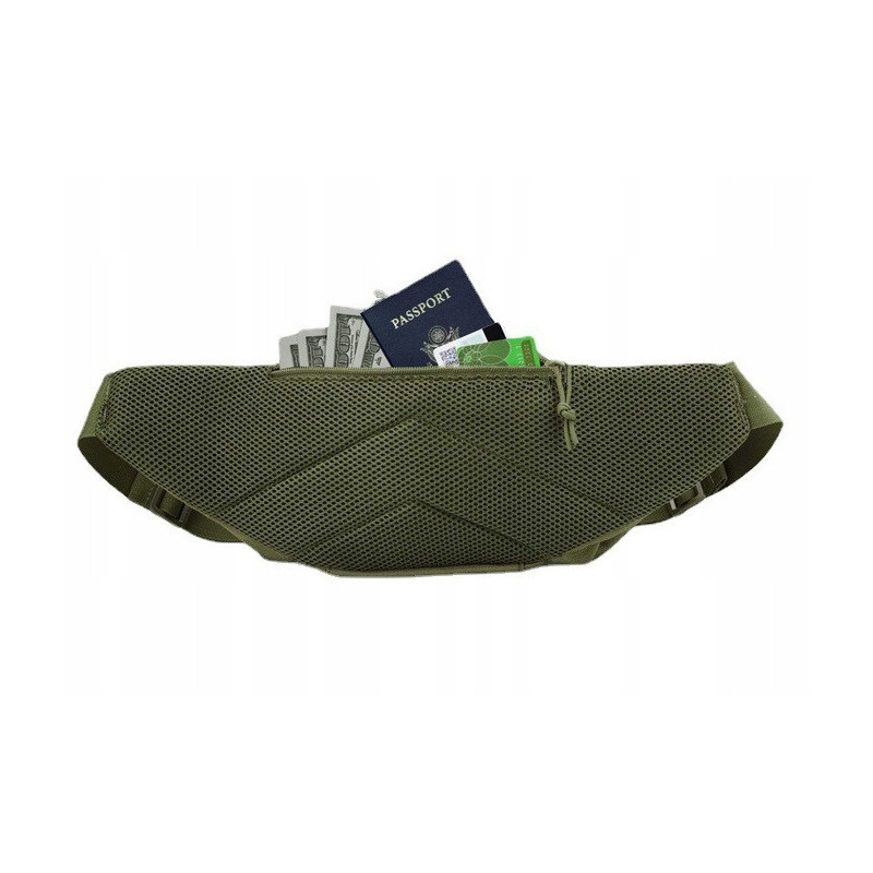 Pojemna i Wytrzymała Nerka Khaki Saszetka Turystyczna – 2L (I182)