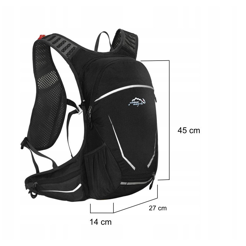 Multisportowy plecak 16L z bukłakiem 1.5L – Niebieski