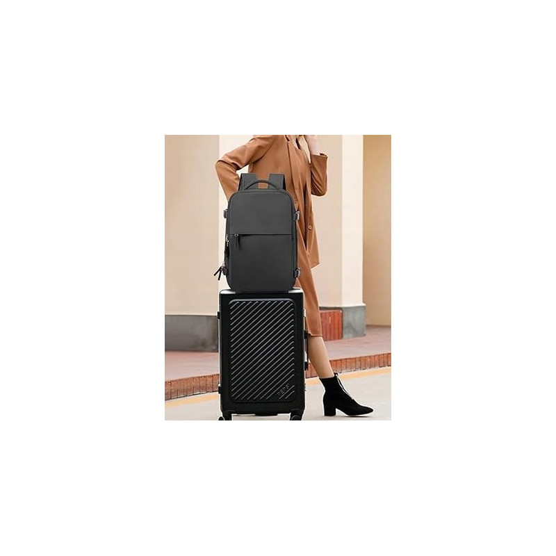 PAKKO Bagaż Podręczny do Samolotu Wizzair Rayanair 40x20x25 USB z kieszenią na laptopa (T140)