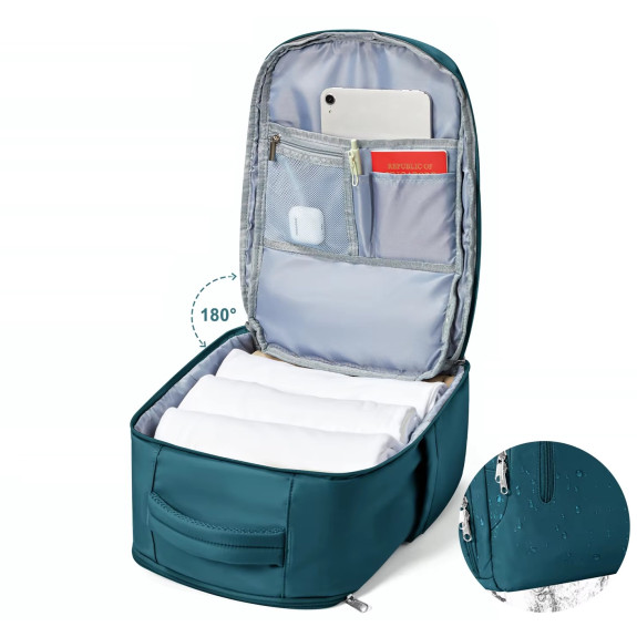 Plecak PAKKO Bagaż Podręczny do Samolotu Wizzair Rayanair 40x20x25 USB T130