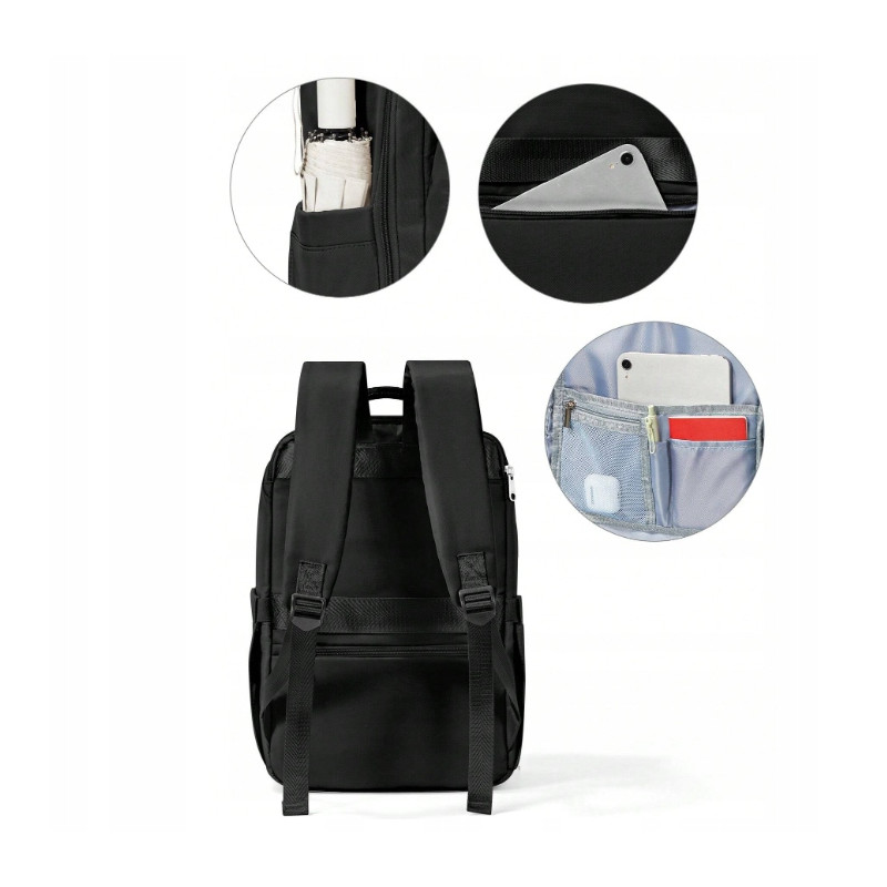 Plecak PAKKO Bagaż Podręczny do Samolotu Wizzair Rayanair 40x20x25 USB T130