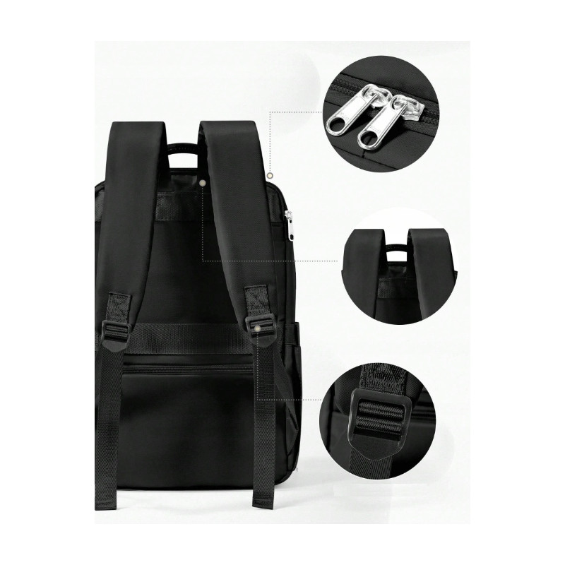 Plecak PAKKO Bagaż Podręczny do Samolotu Wizzair Rayanair 40x20x25 USB T130