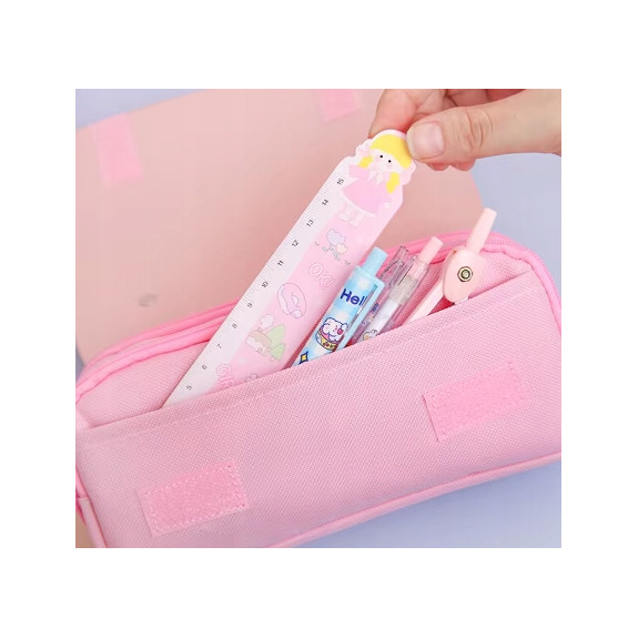 PIÓRNIK szkolny wielofunkcyjny saszetka kotek SZKOŁA (C036)