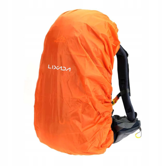 Plecak turystyczny 45+5l Climber 1 CZERWONY z pokrowcem trekkingowy