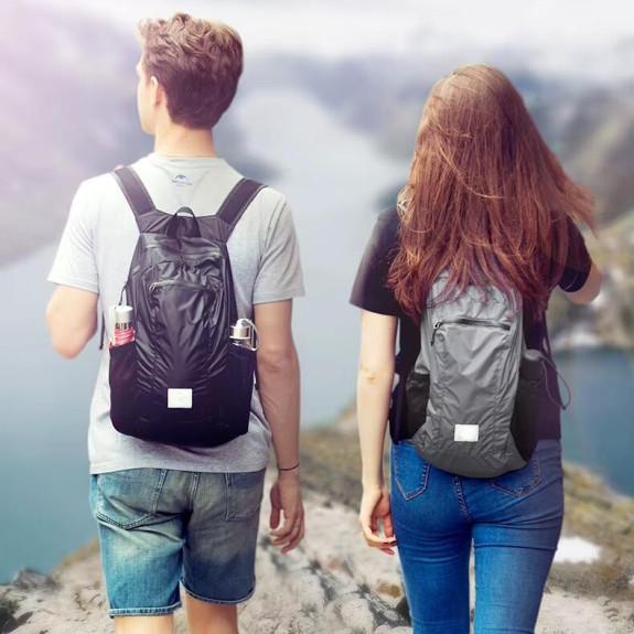 Plecak turystyczny damski męski mały 18l Czarny plecaczek bagaż podręczny 2