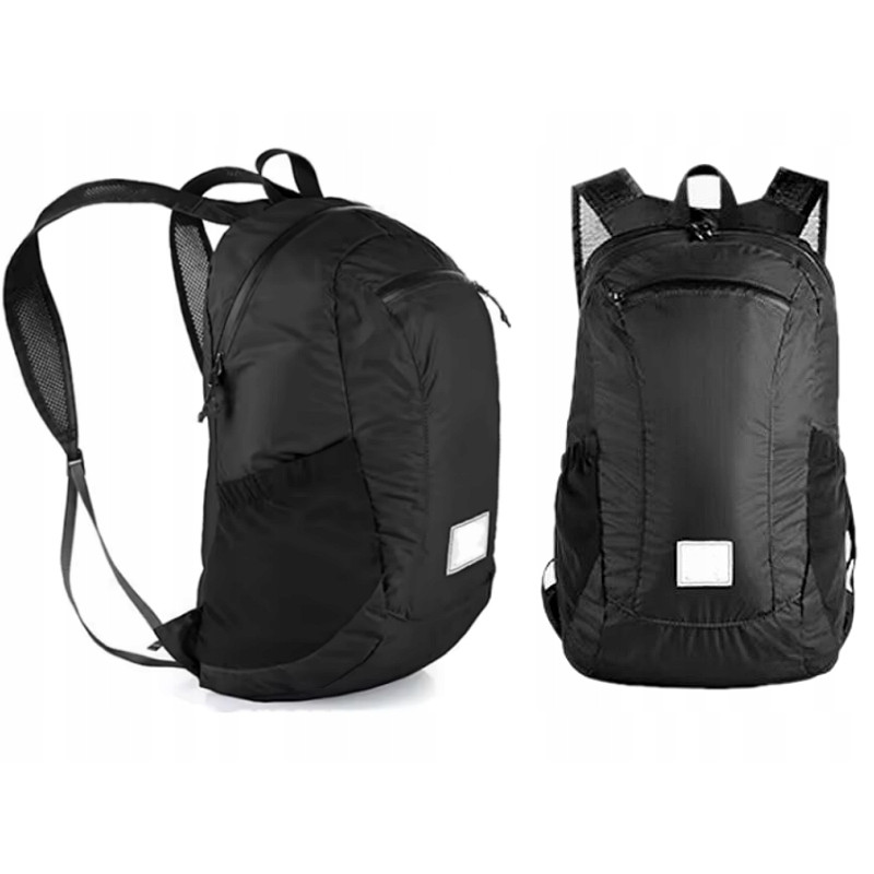 Plecak turystyczny damski męski mały 18l Czarny plecaczek bagaż podręczny (PT037)