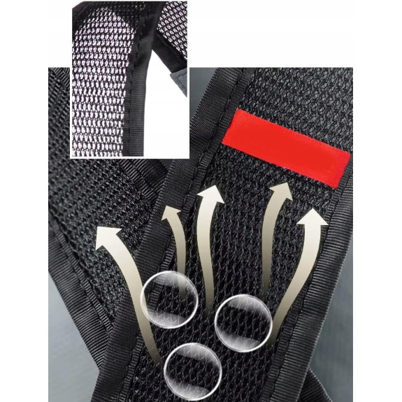 Plecak turystyczny damski męski mały 18l Czarny plecaczek bagaż podręczny (PT037)