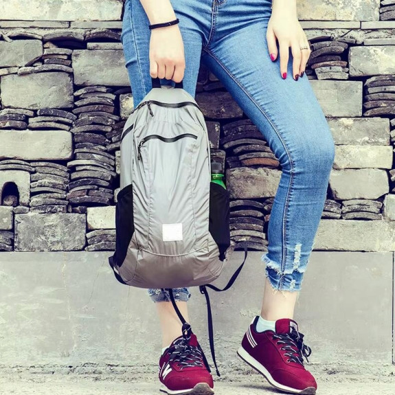 Plecak turystyczny damski męski mały 18l Czarny plecaczek bagaż podręczny (PT037)