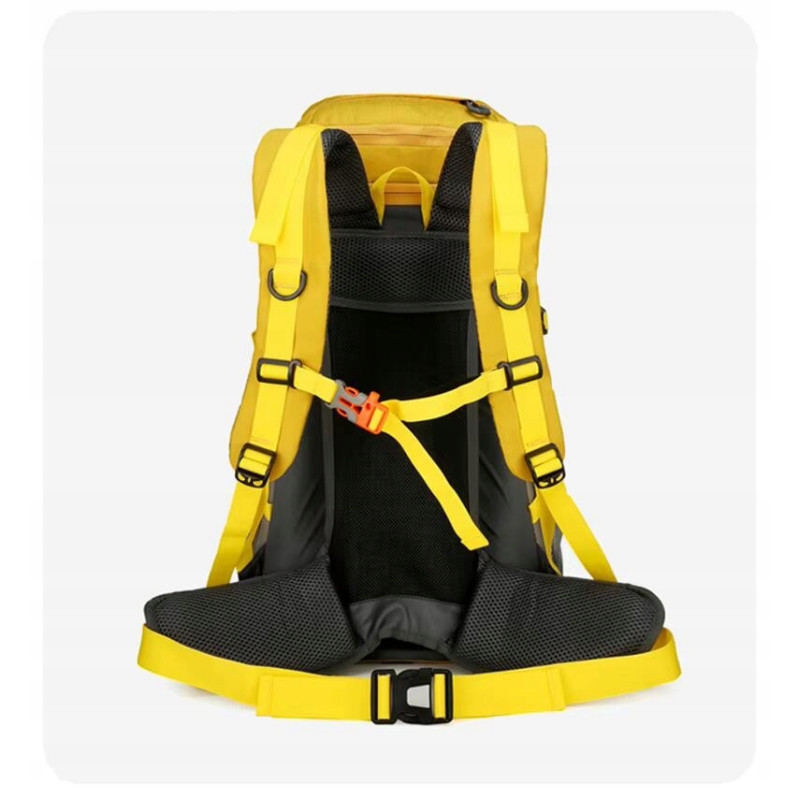 Plecak turystyczny 50L Climber 2 SZARY w góry trekkingowy usztywniane plecy