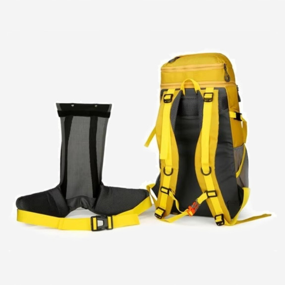 Plecak turystyczny 50L Climber 2 SZARY w góry trekkingowy usztywniane plecy