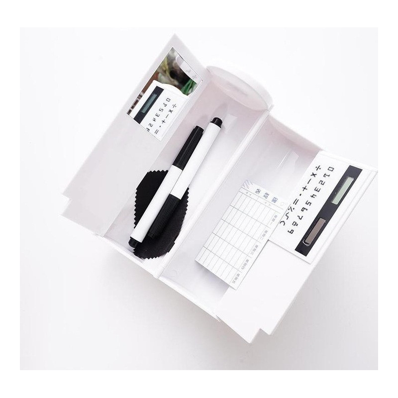 Różowy Piórnik Wielofunkcyjny Tuba z Kotkiem