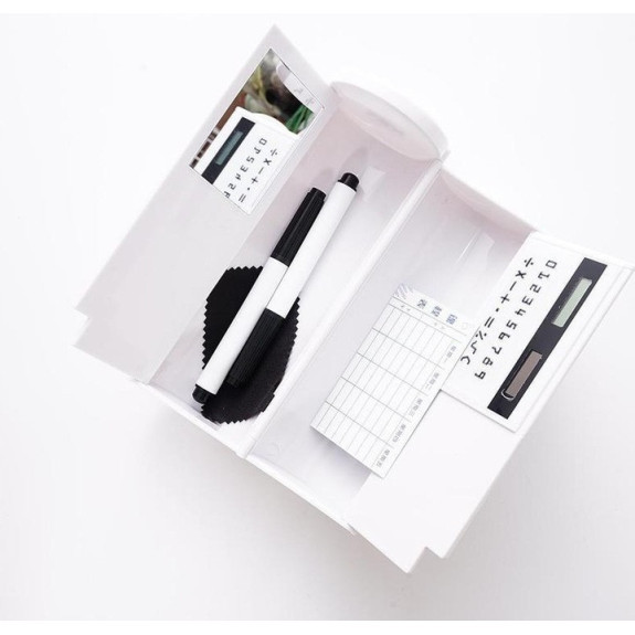 Różowy Piórnik Wielofunkcyjny Tuba z Kotkiem