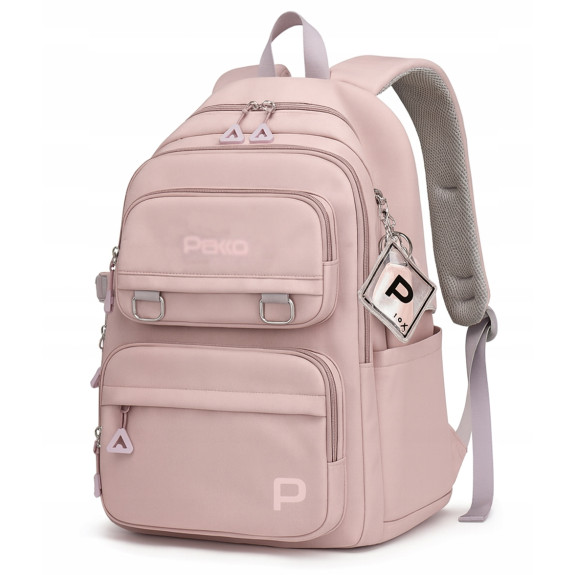 PLECAK szkolny młodzieżowy PAKKO duży tornister torba szkoła RÓŻOWY (D088) PLECAK szkolny młodzieżowy PAKKO duży tornister torba szkoła RÓŻOWY (D088)