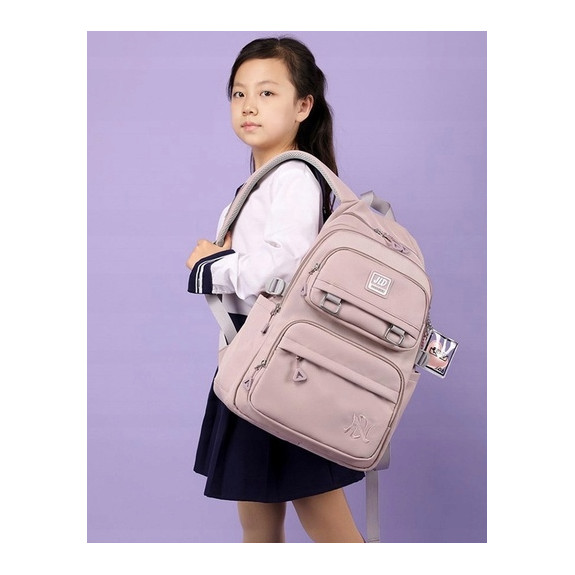 PLECAK szkolny młodzieżowy PAKKO duży tornister torba szkoła RÓŻOWY (D088) PLECAK szkolny młodzieżowy PAKKO duży tornister torba szkoła RÓŻOWY (D088)