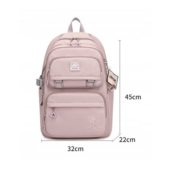 PLECAK szkolny młodzieżowy PAKKO duży tornister torba szkoła RÓŻOWY (D088) PLECAK szkolny młodzieżowy PAKKO duży tornister torba szkoła RÓŻOWY (D088)