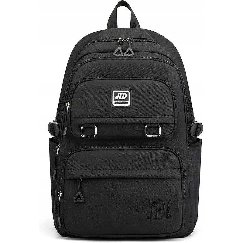 PLECAK szkolny młodzieżowy PAKKO duży tornister torba szkoła CZARNY (D088)