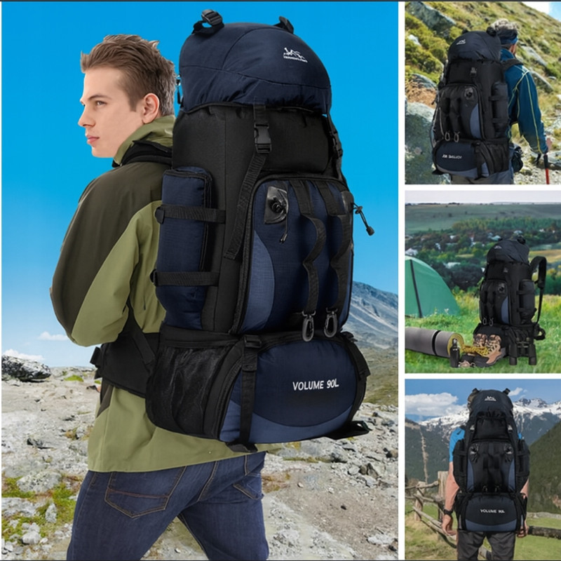 Plecak Taktyczny 90L - Militarny Wojskowy Outdoor Survival Bushcraft (I053)