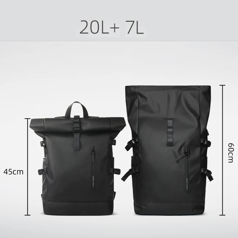 Plecak Miejski Biznesowy Męski Wodoodporny PREMIUM Kieszeń na laptopa 15.6 (PT038)