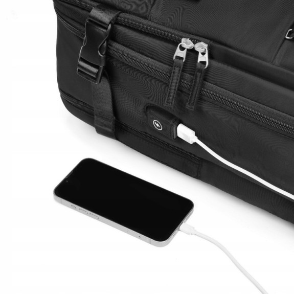 Plecak PAKKO Bagaż Podręczny do Samolotu Wizzair Rayanair 40x20x25 USB T500