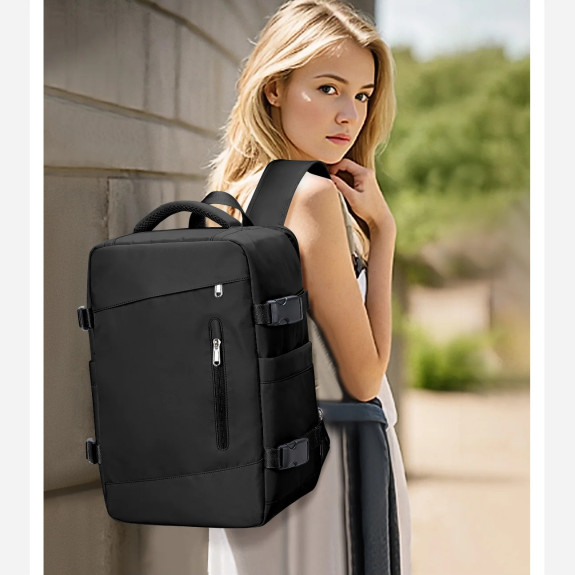 Plecak podróżny Bagaż Podręczny 46×32×16 Niebieski 2