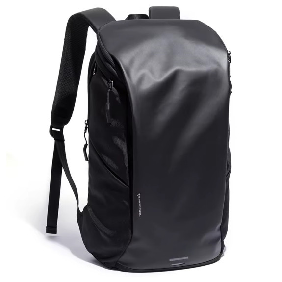 Plecak na laptopa 15,6'' wodoodporny męski miejski podróżny czarny (ZM15)