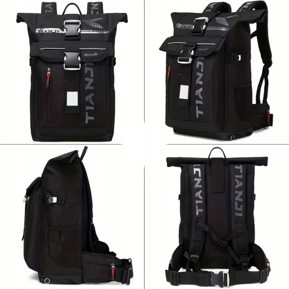 Plecak motocyklowy wodoodporny roll-top turystyczny sportowy 25-30l ZM14