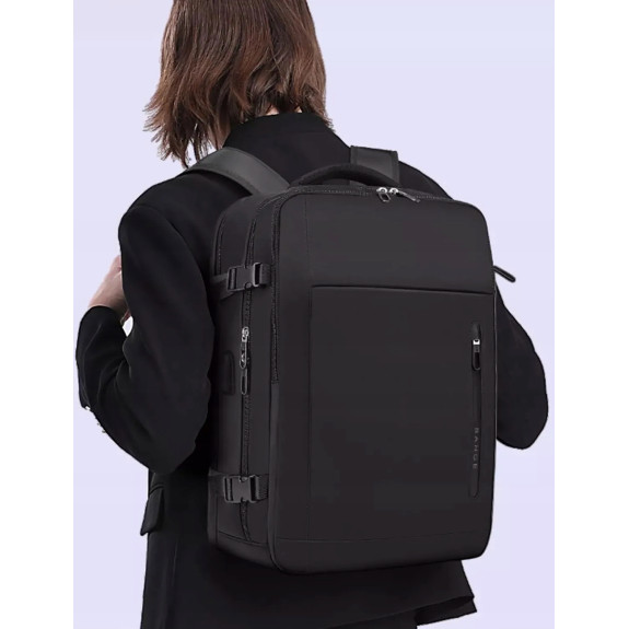 Torba podróżna bagaż plecak na laptop 17,3'' USB wodoodporny BANGE I087