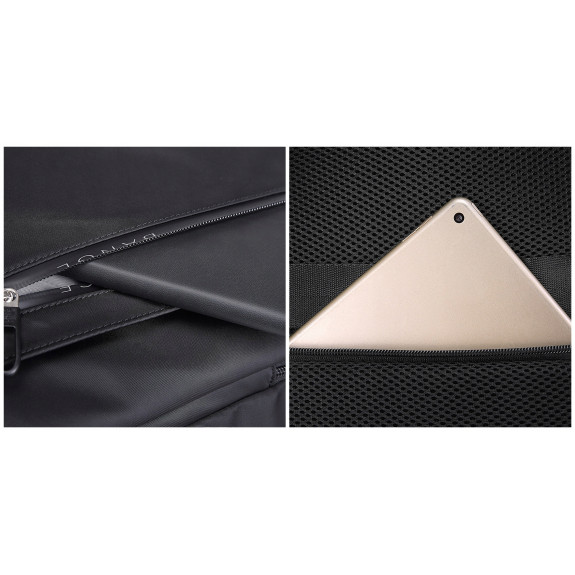 Torba podróżna bagaż plecak na laptop 17,3'' USB wodoodporny BANGE I087